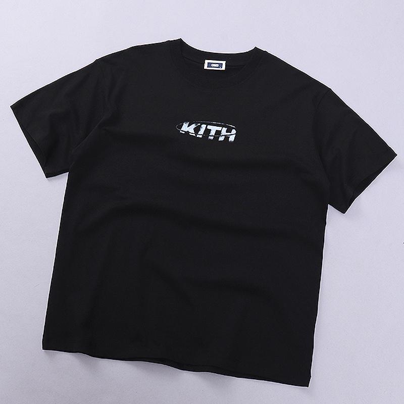 Футболка Kith Circle Logo "Black" фото № 2