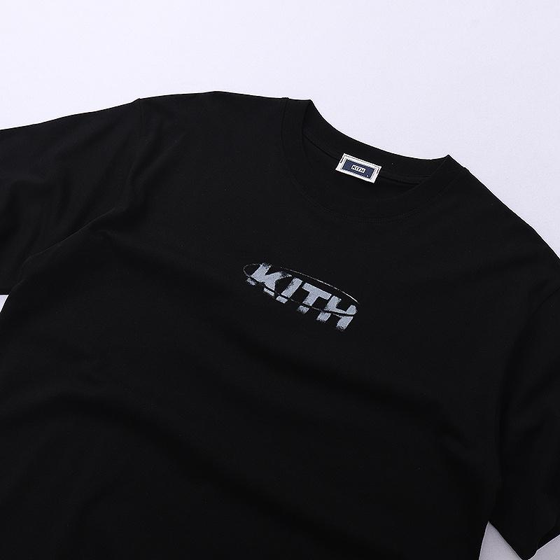 Футболка Kith Circle Logo "Black" фото № 3