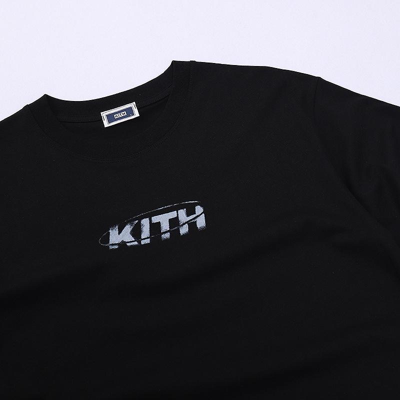 Футболка Kith Circle Logo "Black" фото № 4