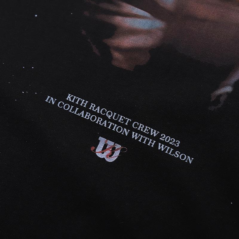 Футболка Kith Wilson Racquet "Black" фото № 4