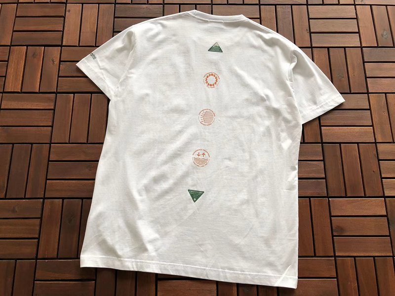 Футболка Kith Different Symbols Back "White" фото № 5