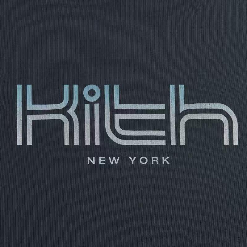 Футболка Kith New York Logo "Navy Blue" фото № 3