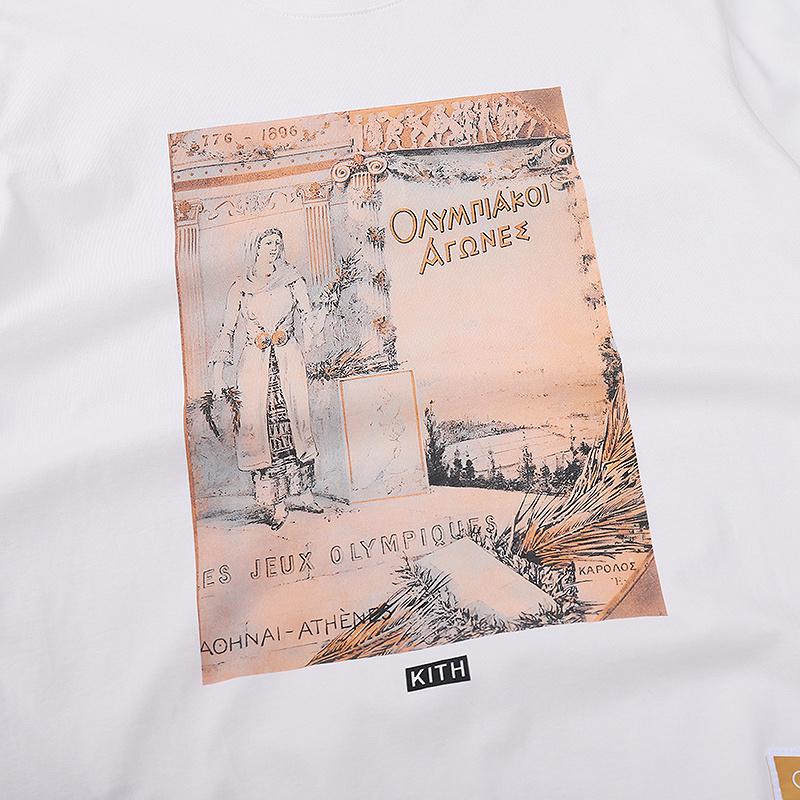 Футболка Kith Olympian Heritage "White" фото № 3