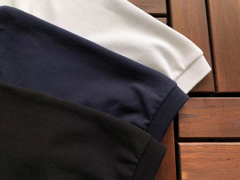 Поло Lacoste Lettering And Small Logo "Gray" фото № 3