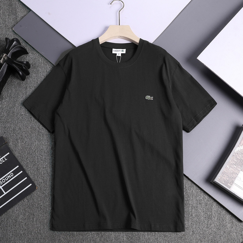 Футболка Lacoste Mini Crocodile "Black" фото № 2