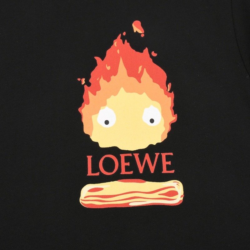 Футболка Loewe Fire "Black" фото № 7