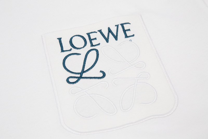 Футболка Loewe With Patch "White" фото № 2