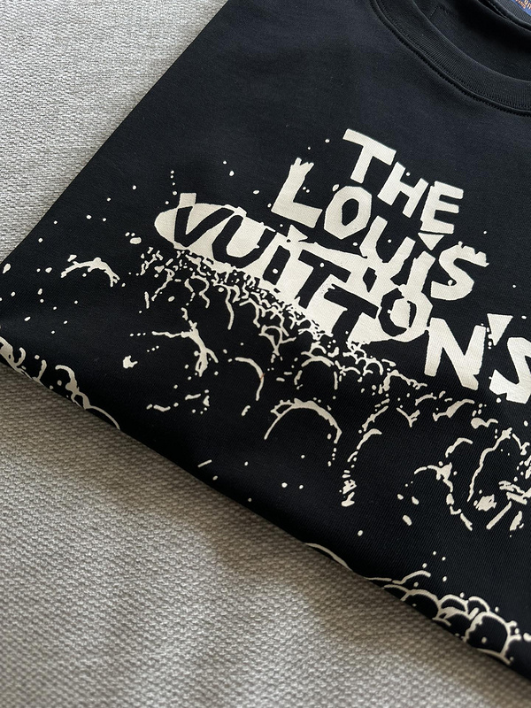 Футболка Louis Vuitton Fans "Black" фото № 3