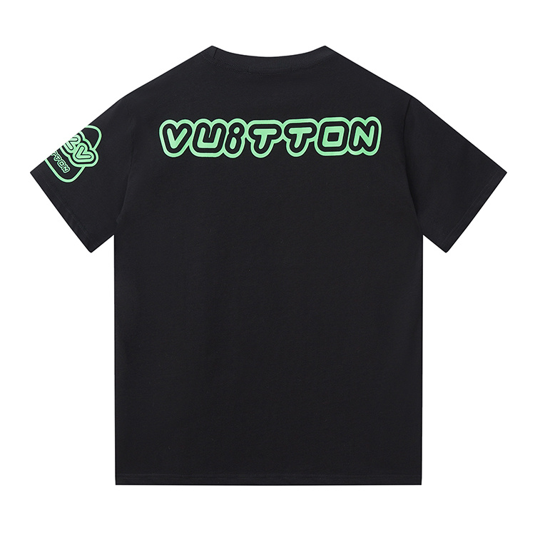 Футболка Louis Vuitton With Logo Print Of The Year "Black" фото № 2