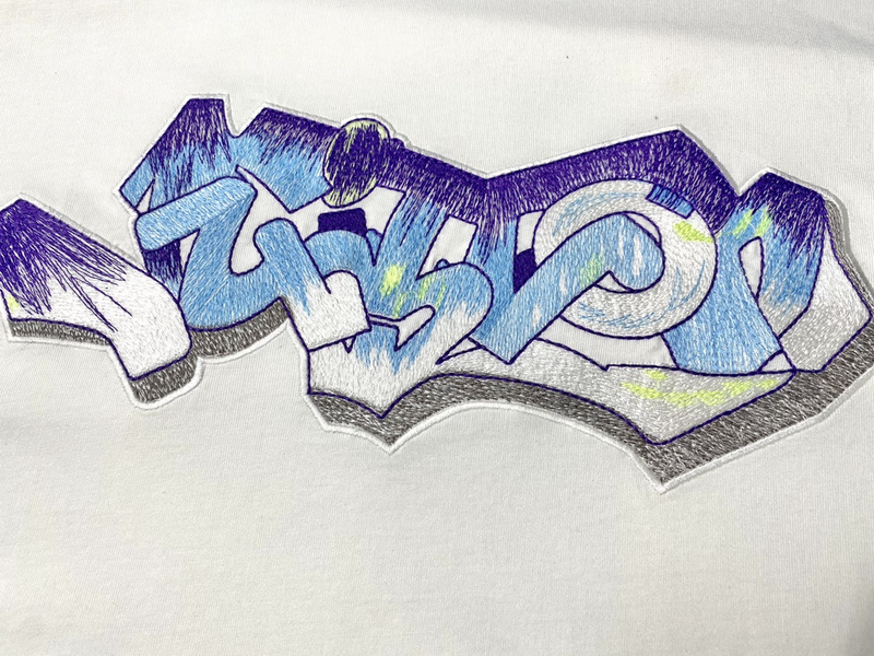 Футболка Louis Vuitton Graffiti "White" фото № 3