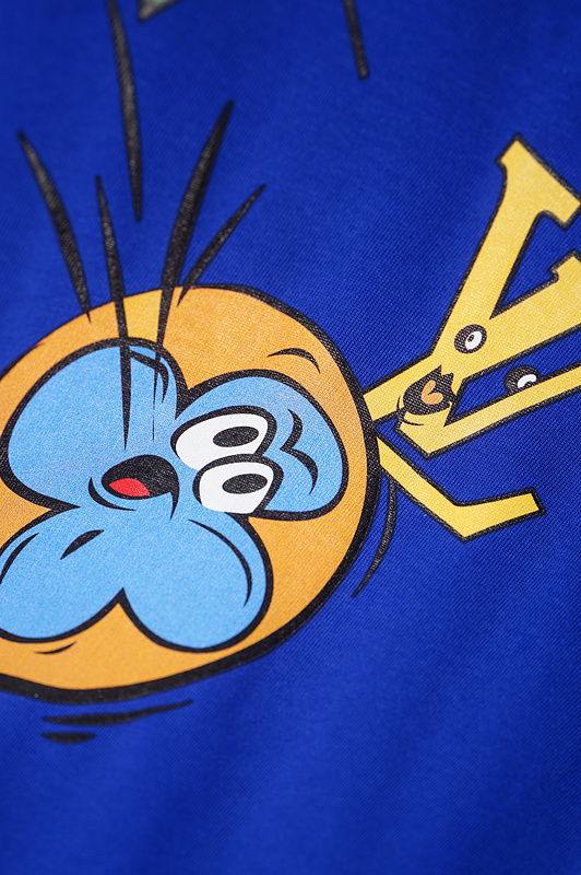 Футболка Louis Vuitton The Plane That Flew Away "Blue" фото № 5