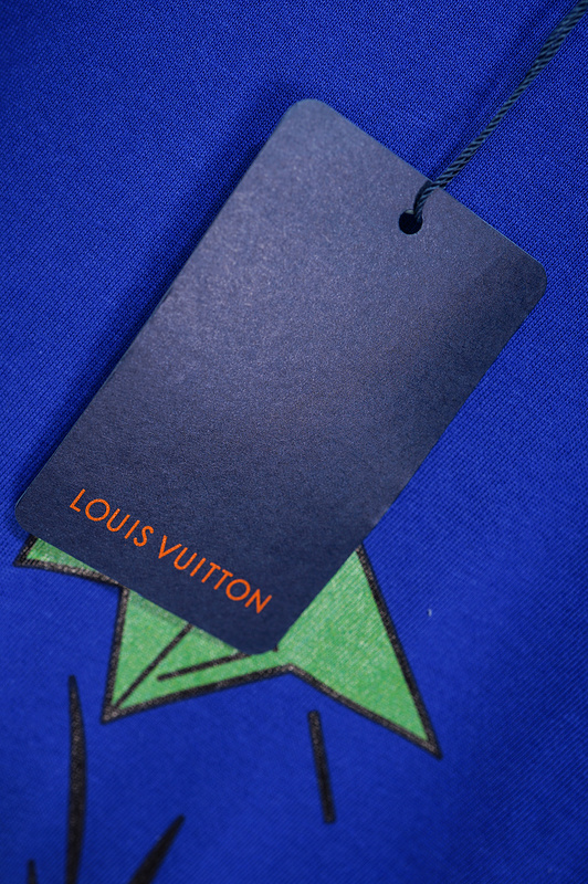 Футболка Louis Vuitton The Plane That Flew Away "Blue" фото № 7