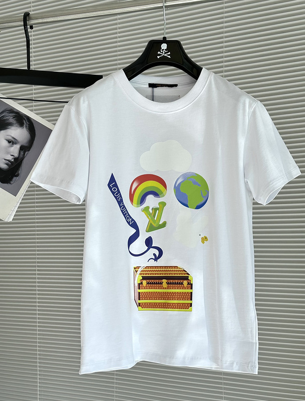 Футболка Louis Vuitton The Flying Chest "White" фото № 5