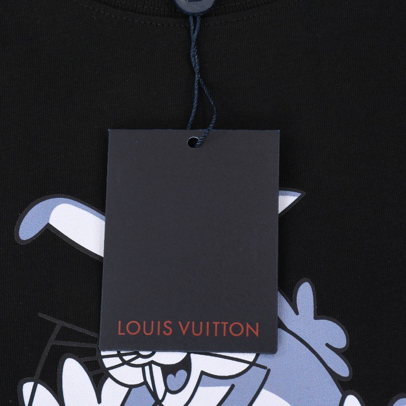 Футболка Louis Vuitton Rabbit With A Hammer "Black" фото № 8