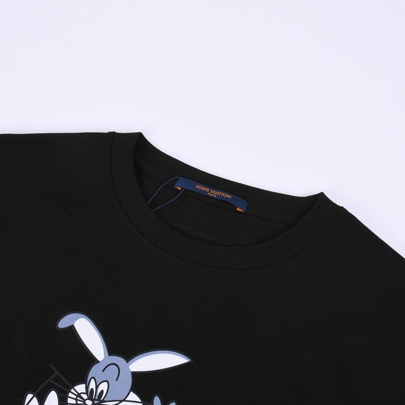 Футболка Louis Vuitton Rabbit With A Hammer "Black" фото № 6