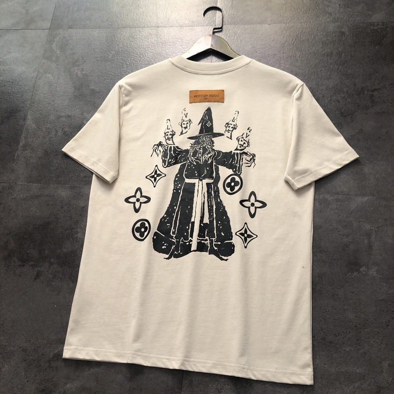 Футболка Louis Vuitton With An Interesting Logo "White" фото № 5