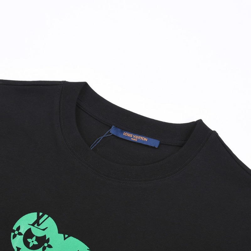Футболка Louis Vuitton With Branded Print Of Green Toy "Black" фото № 2