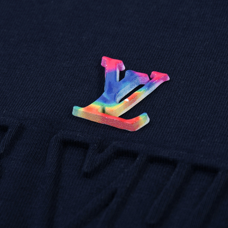 Футболка Louis Vuitton Bright Logo "Blue" фото № 8