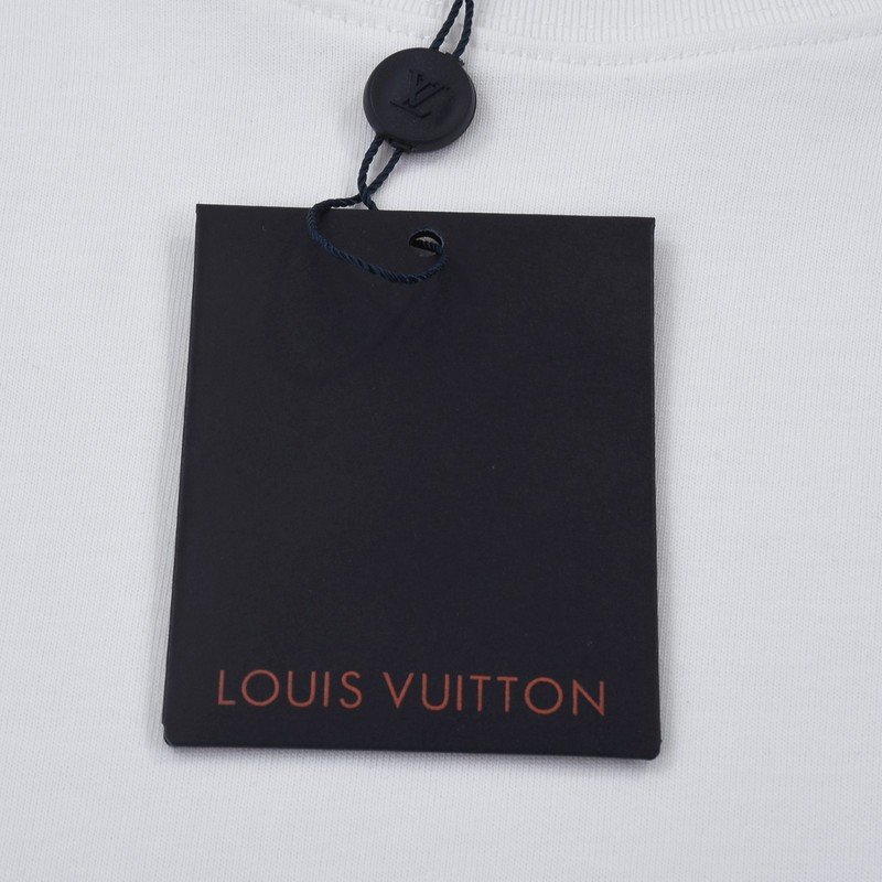 Футболка Louis Vuitton Multicolored Pumpkin Print "White" фото № 2