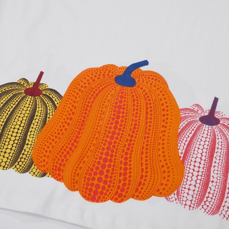 Футболка Louis Vuitton Multicolored Pumpkin Print "White" фото № 4