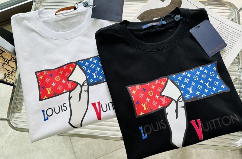 Футболка Louis Vuitton Open Up "Black" фото № 2