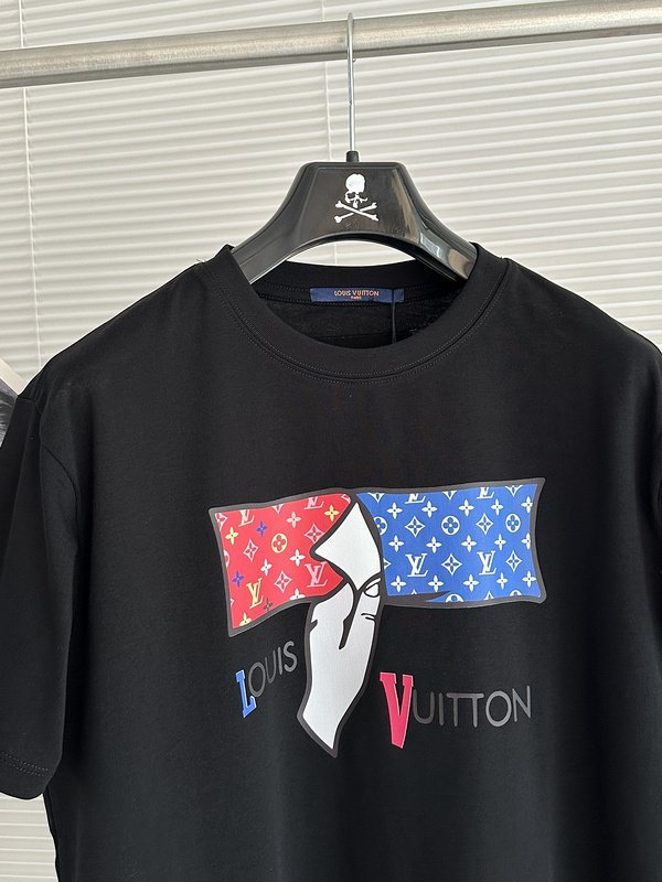 Футболка Louis Vuitton Open Up "Black" фото № 3