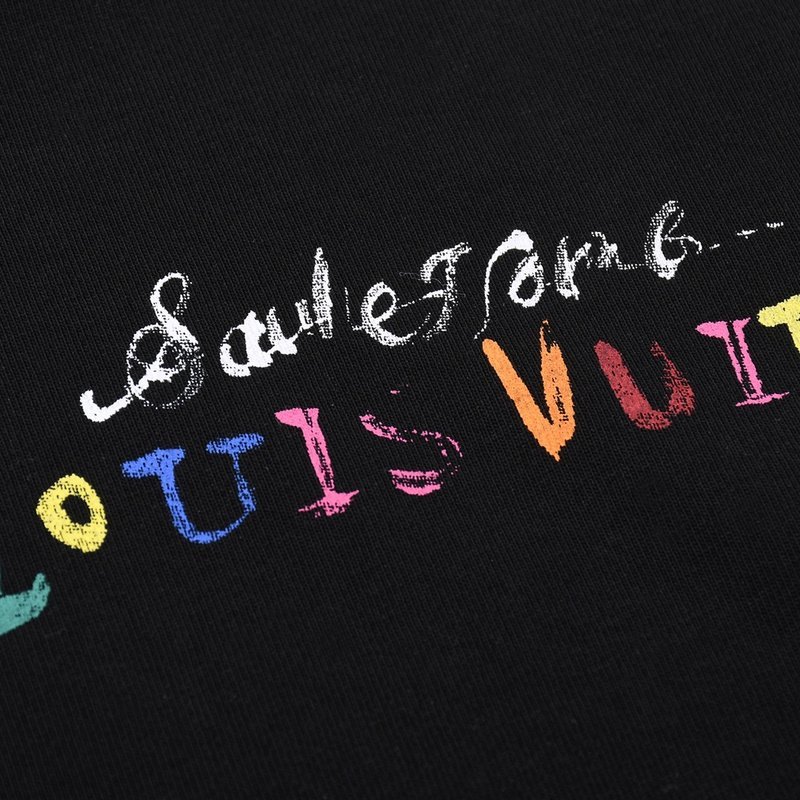 Футболка Louis Vuitton Fabulous Logo Style "Black" фото № 3