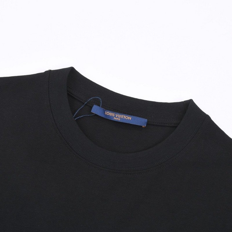 Футболка Louis Vuitton Blue Bear With Balloons "Black" фото № 5