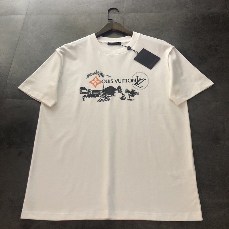 Футболка Louis Vuitton Nature "White" фото № 6