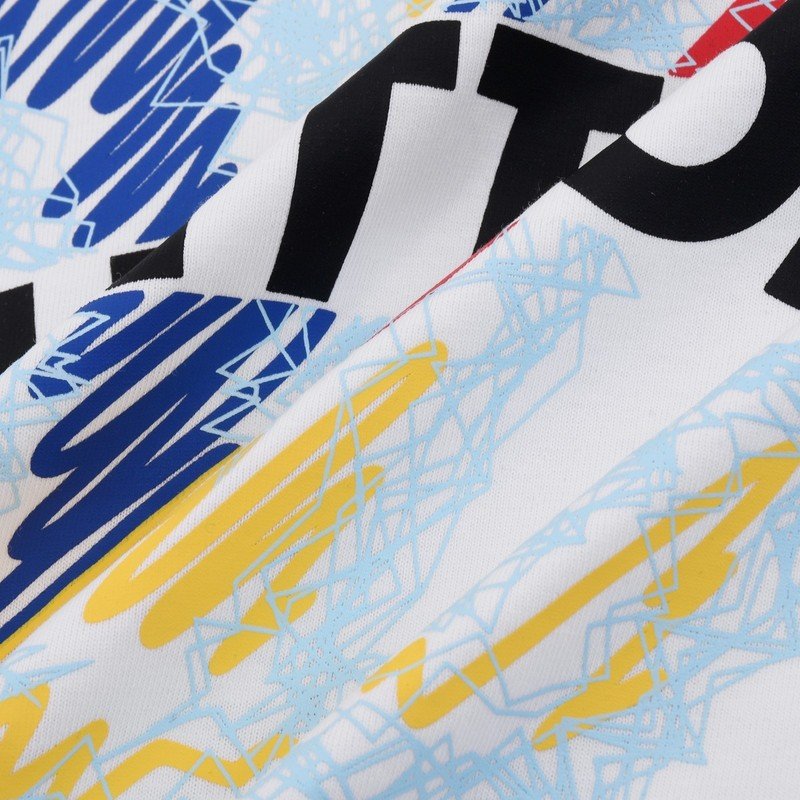 Футболка Louis Vuitton With Variegated Logo "White" фото № 6