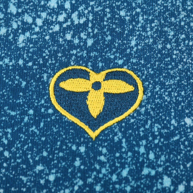 Футболка Louis Vuitton Flower Life Emblem "Blue/Yellow" фото № 5