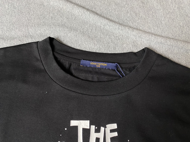 Футболка Louis Vuitton Print With People "Black" фото № 2