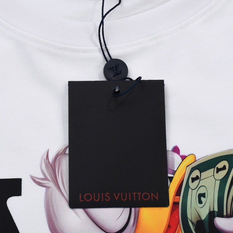 Футболка Louis Vuitton Love Of Money "White" фото № 7