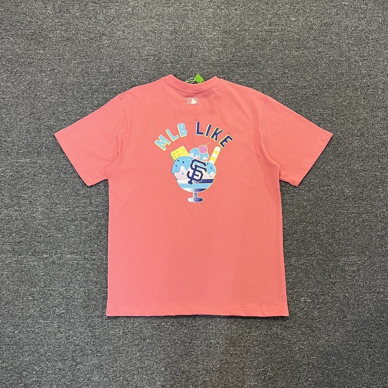 Футболка MLB Like A Glass Of Ice Cream "Peach" фото № 4
