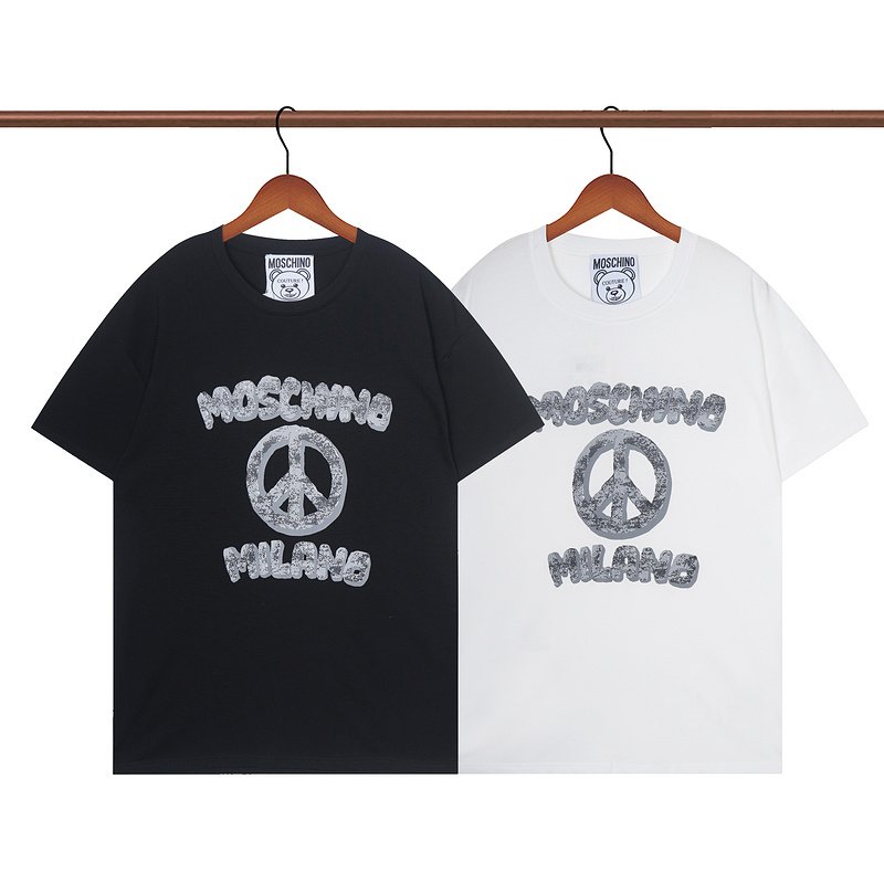 Футболка Moschino With Text Logo Print "Black" фото № 3