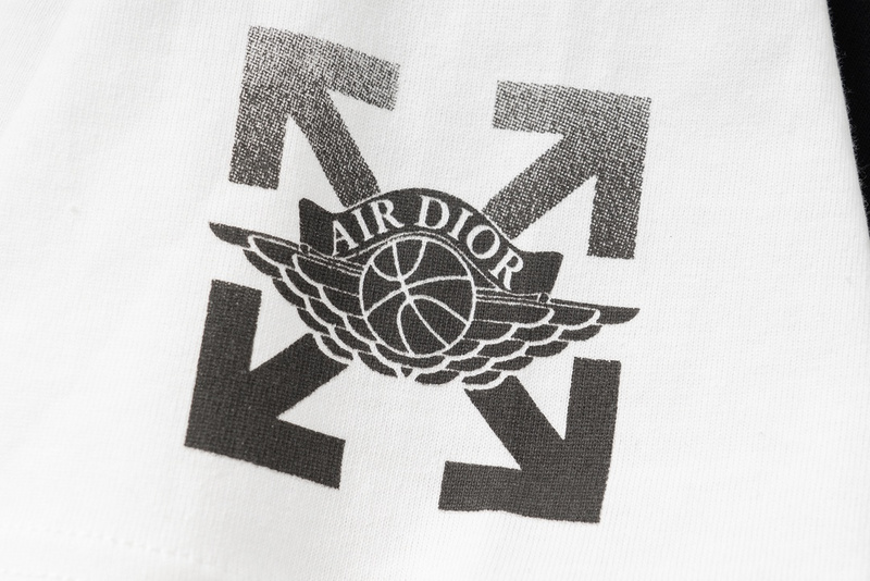 Футболка Off White Basketball "White" фото № 5