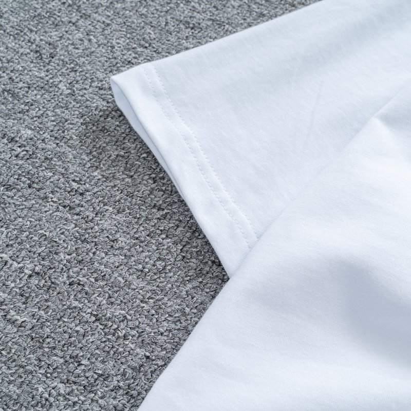 Футболка Palm Angels Painted Over "White/Violet" фото № 8