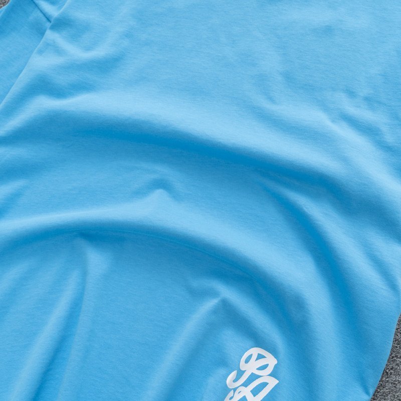 Футболка Palm Angels Monogrammed "Blue" фото № 7