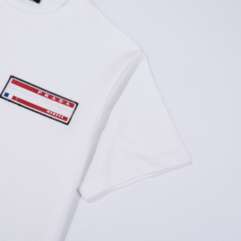 Футболка Prada The Leading Ski Schools - Patch "White" фото № 5