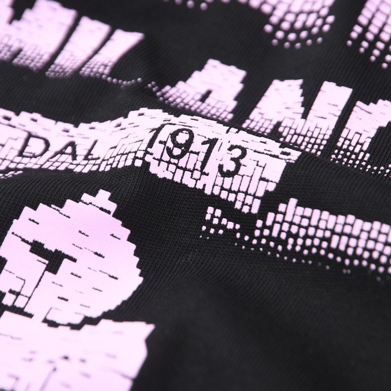 Футболка Prada With Mosaic Logo "Black" фото № 2