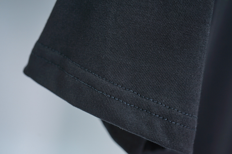 Футболка Prada With Big Green Logo "Black" фото № 2