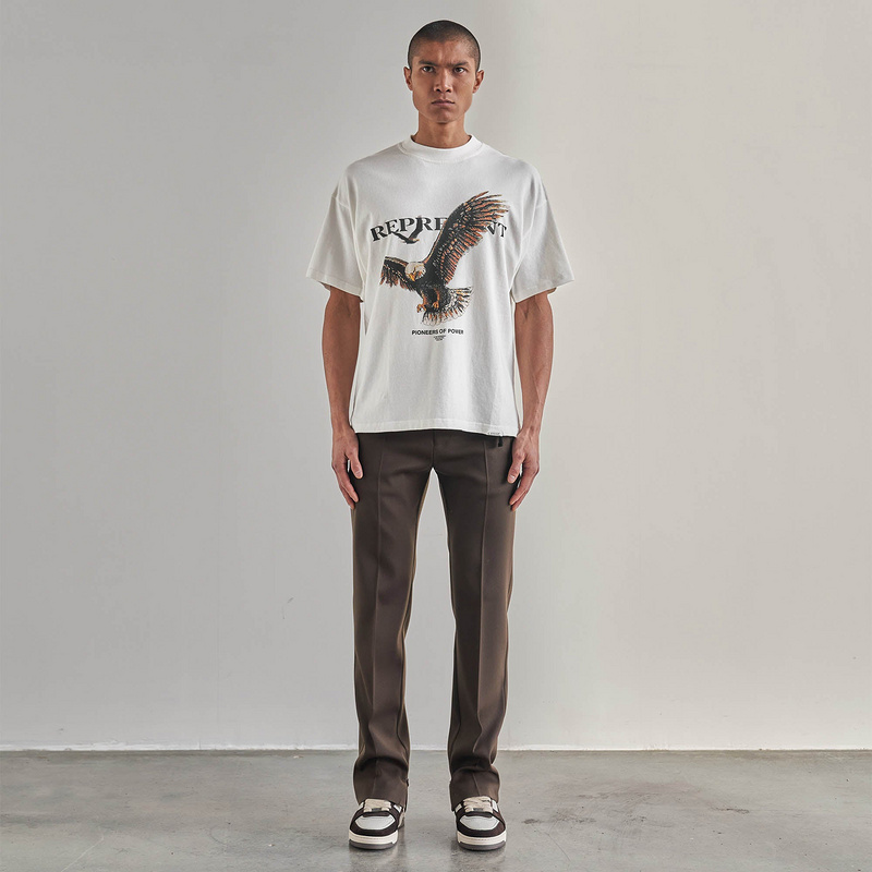 Футболка Represent Eagle-Print "White" фото № 3