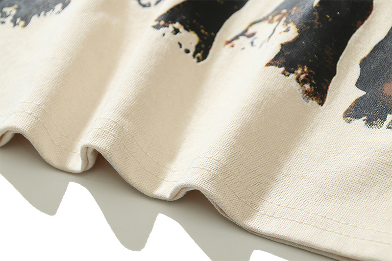 Футболка Represent Print With A Dog "Cream" фото № 5