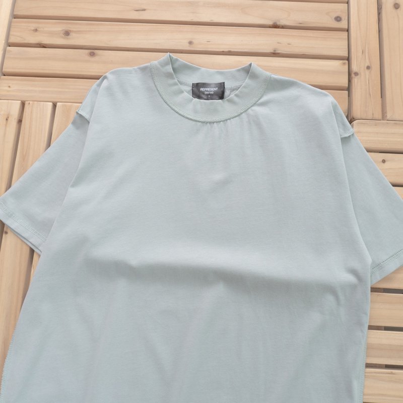 Футболка Represent Plain Without Print "Gray" фото № 2