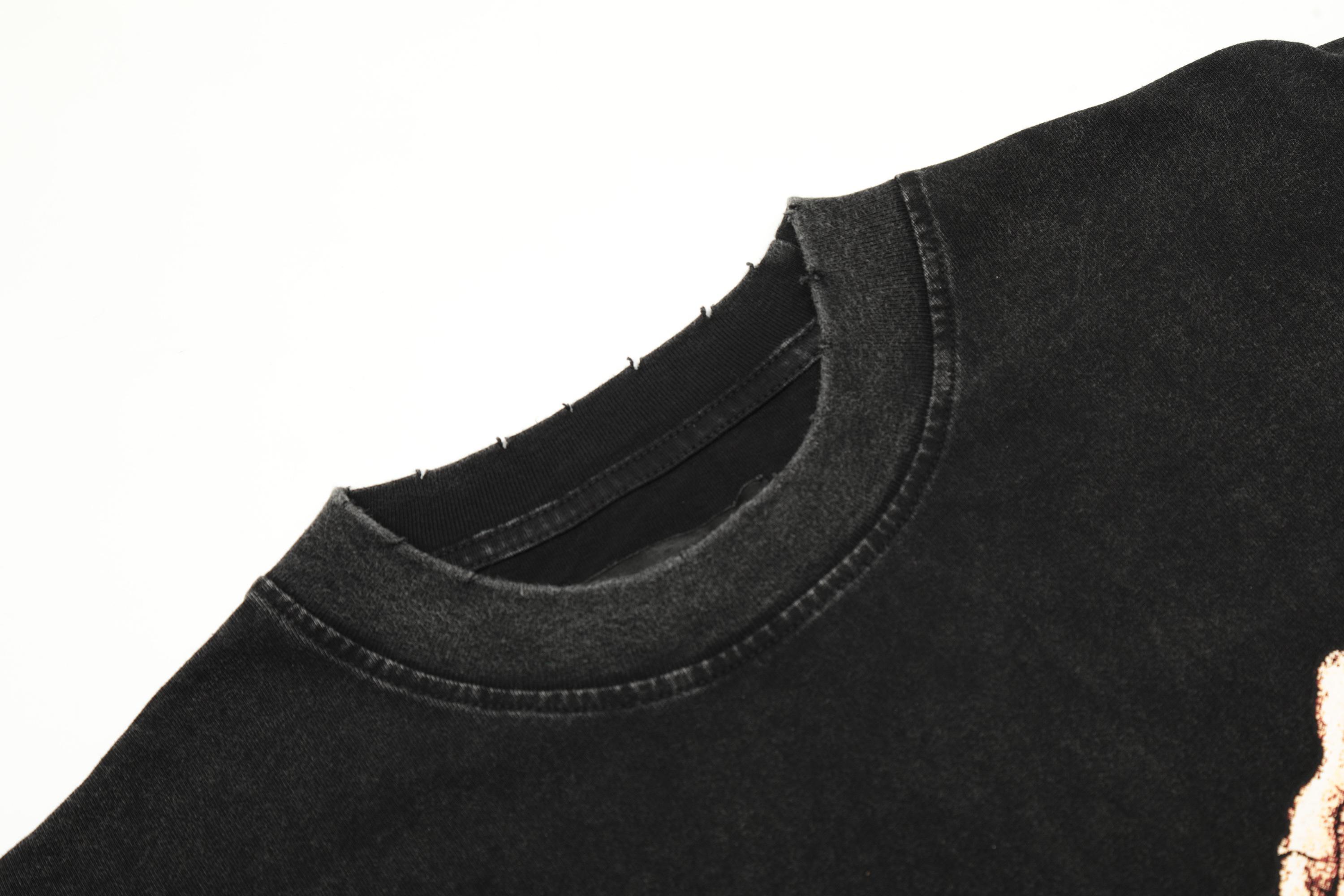 Футболка Represent Zip Skeleton "Black" фото № 4