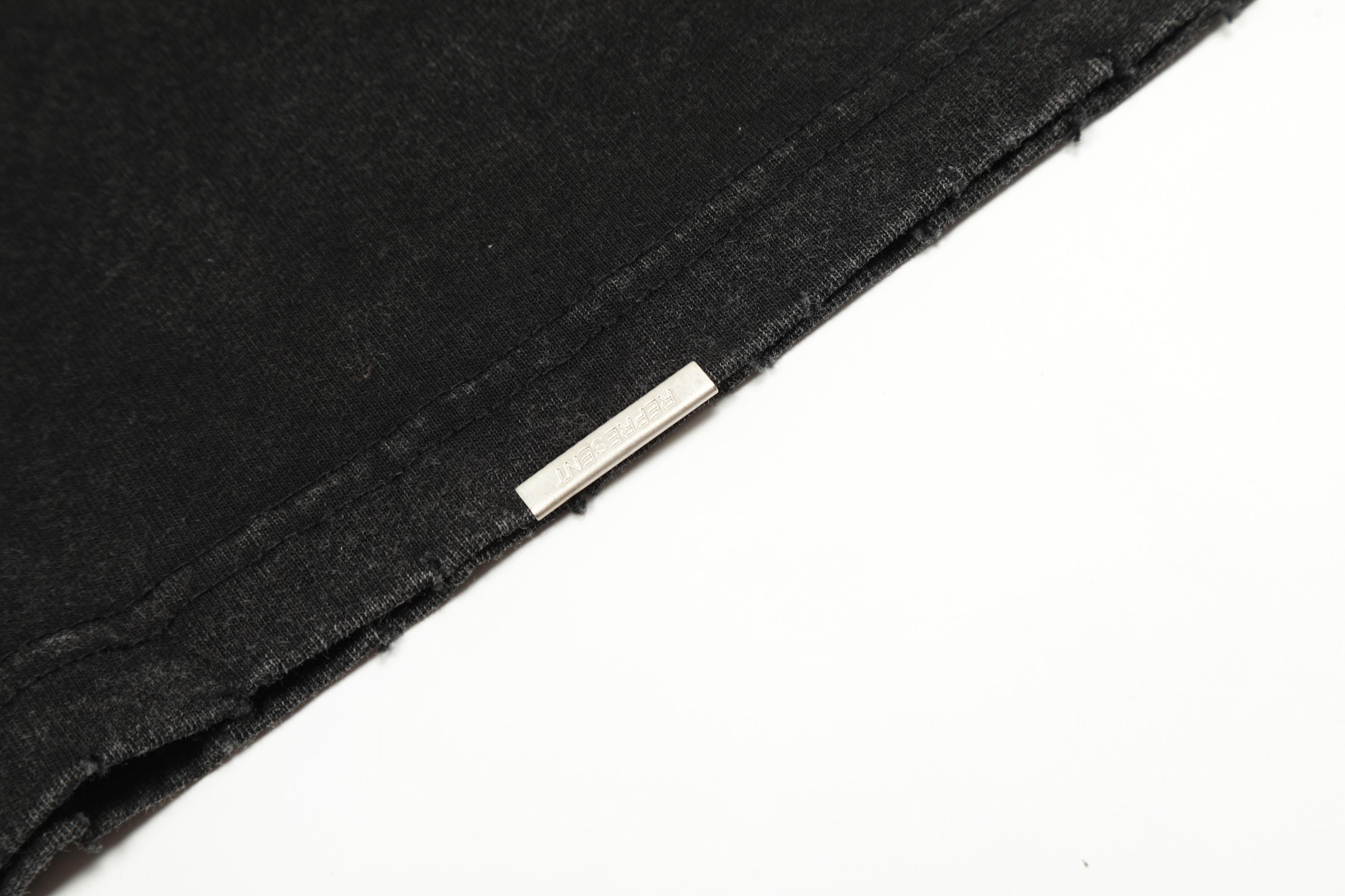 Футболка Represent Zip Skeleton "Black" фото № 9