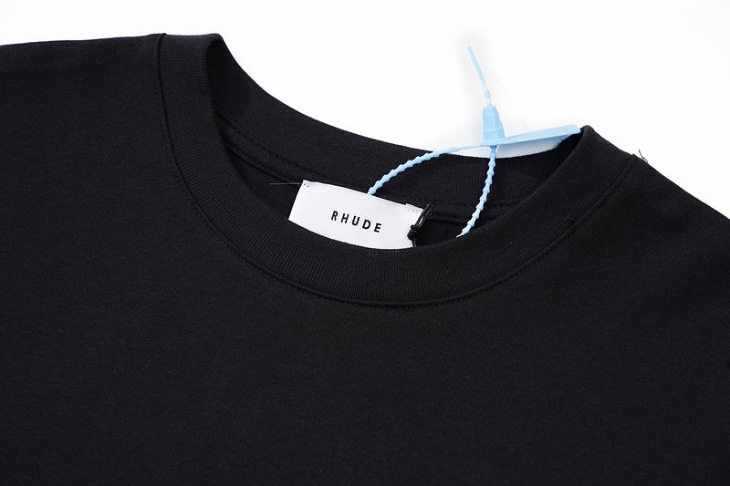 Футболка Rhude Tropical Racing "Black" фото № 2