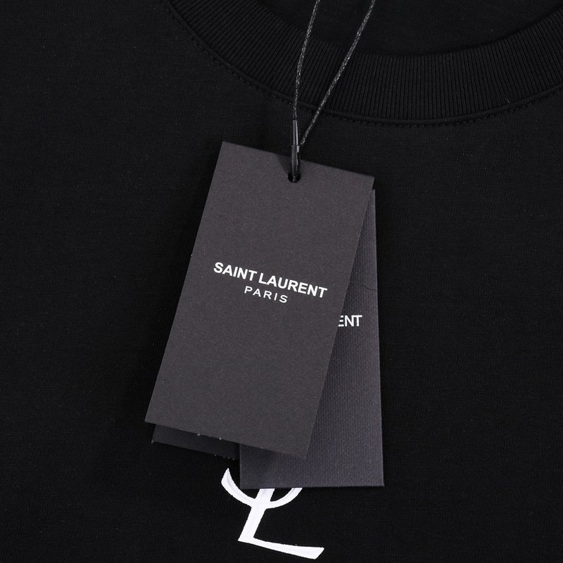 Футболка Saint Laurent Collection "Black" фото № 7