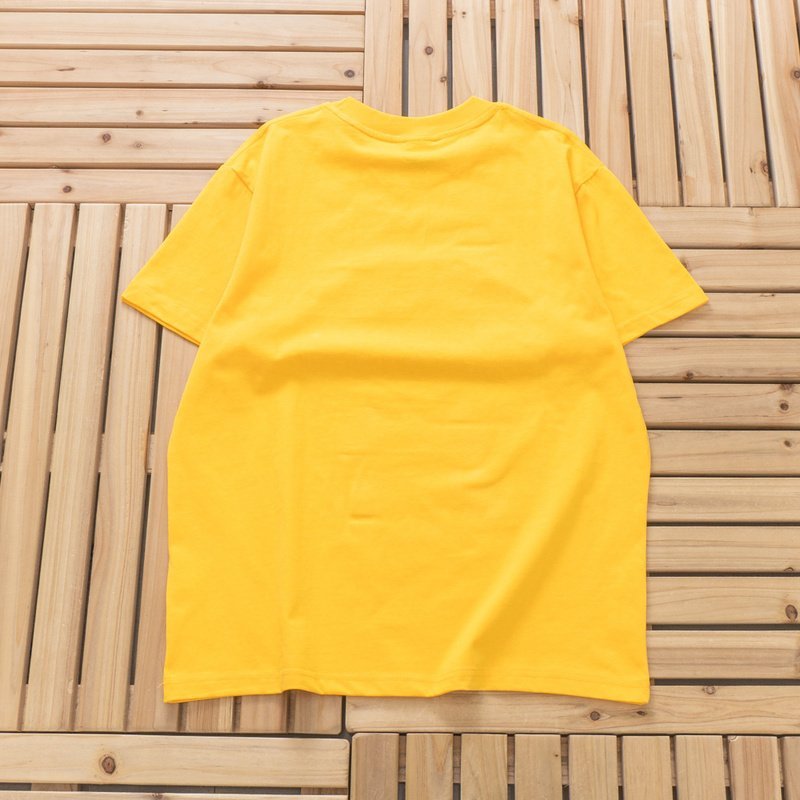 Футболка Sp5der Web And Logo Inscription "Yellow" фото № 2