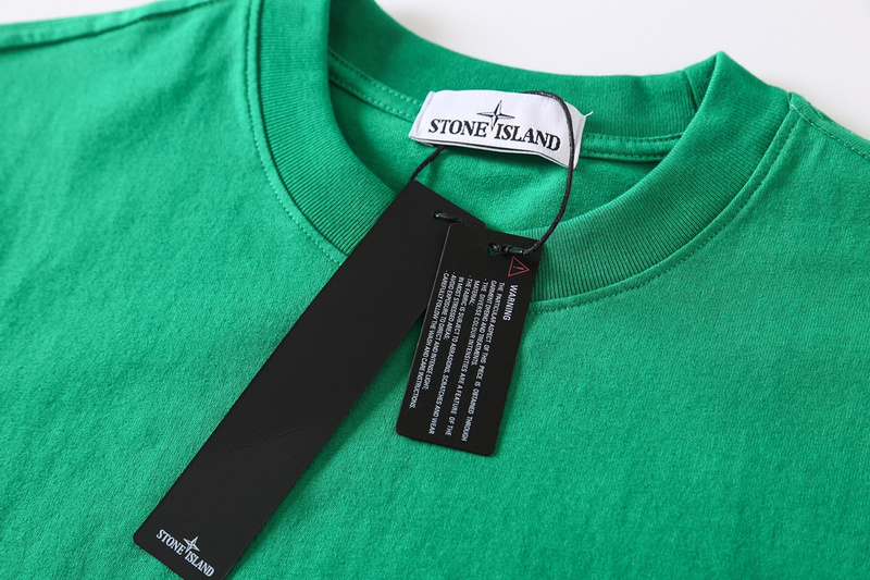 Футболка Stone Island Plain "Green" фото № 2